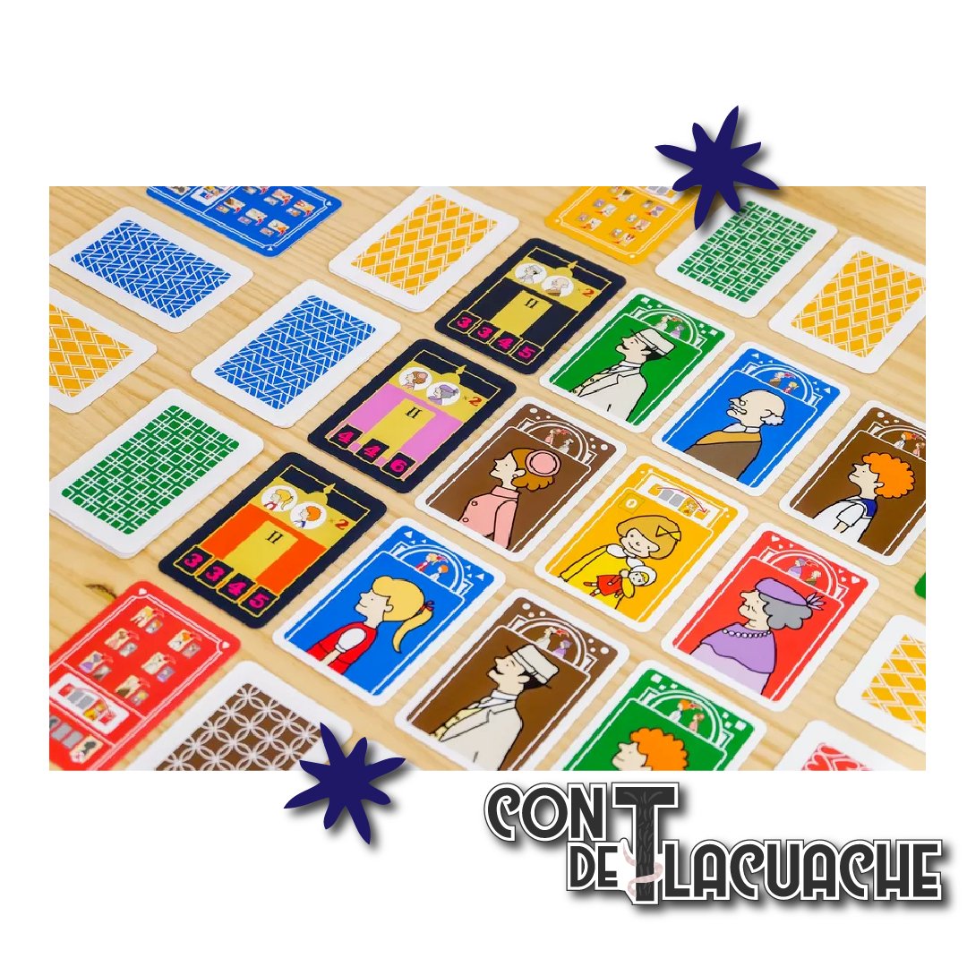 Frente a los Ascensores | Cacahuate Games - Con T de Tlacuache - Cacahuate Games