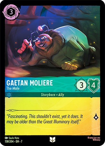 Gaetan Moliere - The Mole (Cold Foil) - Con T de Tlacuache - Ravensburger