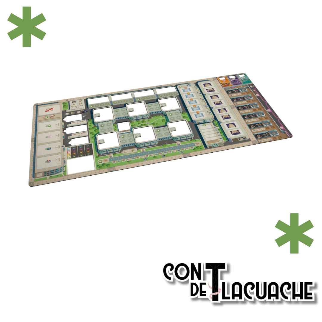 Galactic Cruise Neoprene Playmat | Kinson Key Games - Con T de Tlacuache - Con T de Tlacuache