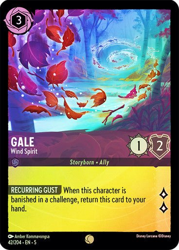 Gale - Wind Spirit (Cold Foil ) - Con T de Tlacuache - Ravensburger