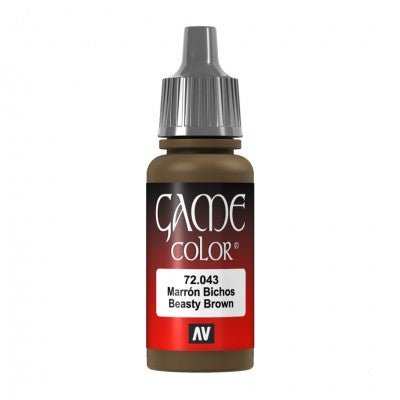 Game Color Beasty Brown 18ml (72043) | Vallejo - Con T de Tlacuache - Vallejo