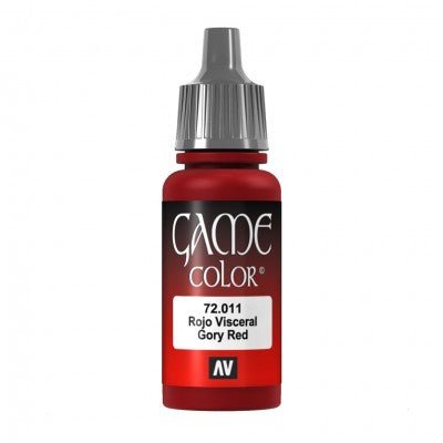 Game Color Gory Red 18ml (72011) | Vallejo - Con T de Tlacuache - Vallejo