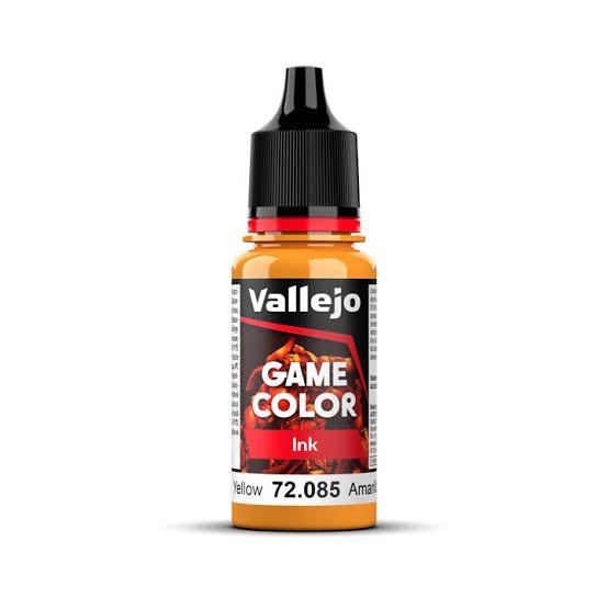 Game Color Yellow Ink 18ml (72085) | Vallejo - Con T de Tlacuache - Vallejo