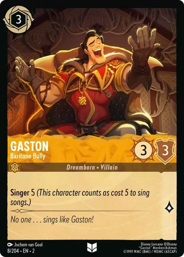 Gaston - Baritone Bully (Non - foil) - Con T de Tlacuache - Ravensburger