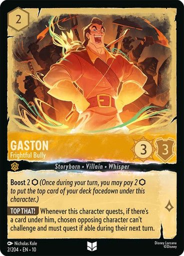 Gaston (Non - foil) - Con T de Tlacuache - Ravensburger