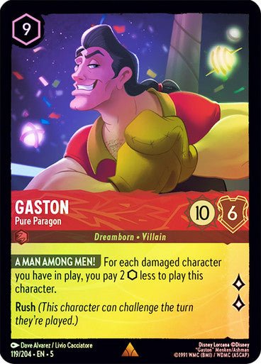 Gaston - Pure Paragon (Cold Foil ) - Con T de Tlacuache - Ravensburger