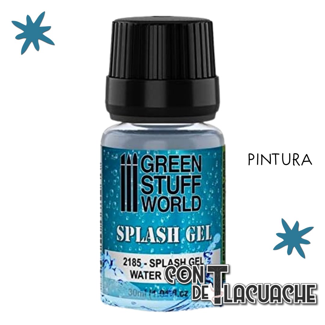 Gel Efecto Salpicaduras De Agua - Water Splash Gel 30Ml | Green Stuff World - Con T de Tlacuache - Green Stuff World