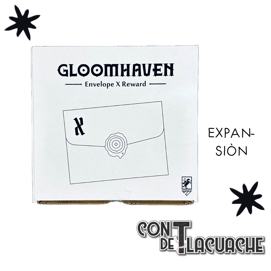Gloomhaven (1st Edition): Envelope X Reward | Cephalofair - Con T de Tlacuache - Cephalofair