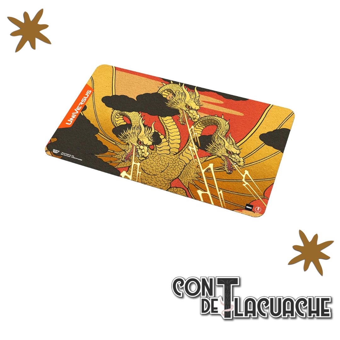Godzilla Playmat King Ghidorah | UniVersus - Con T de Tlacuache - UNIVERSUS