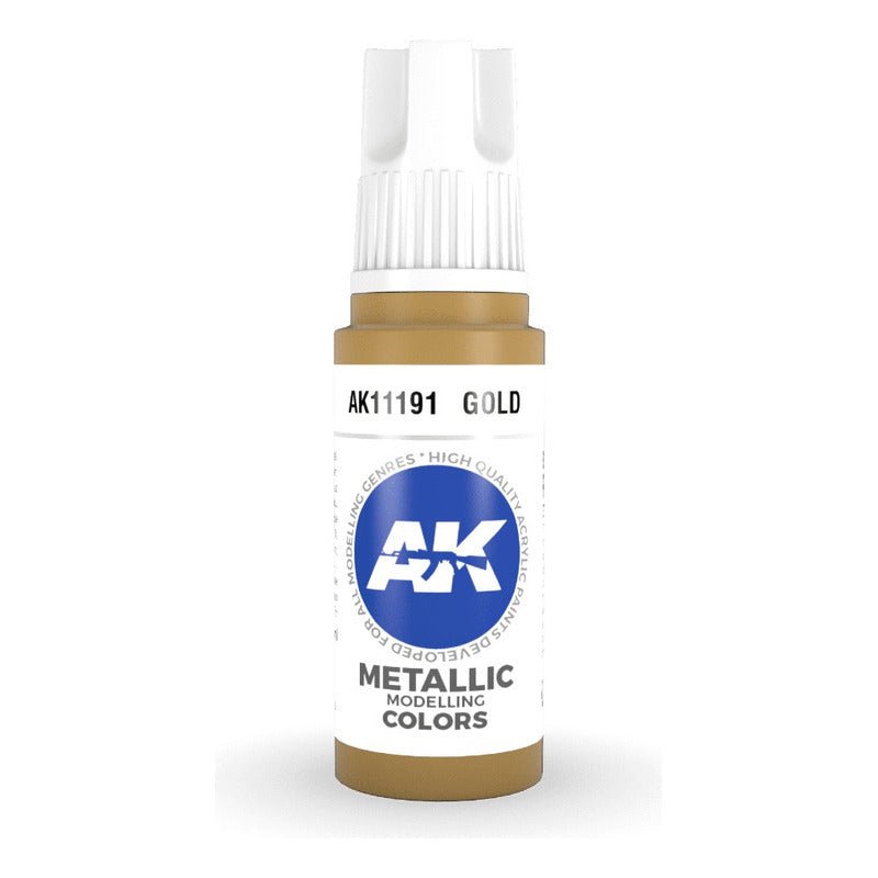 Gold 17Ml | Ak Interactive - Con T de Tlacuache - AK Interactive