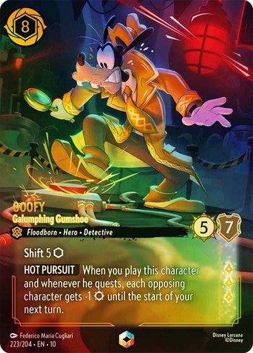 Goofy (Inkwash Foil) - Con T de Tlacuache - Ravensburger