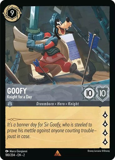 Goofy - Knight for a Day (Non - foil) - Con T de Tlacuache - Ravensburger