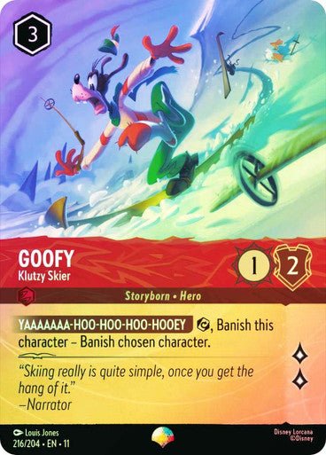Goofy (Rainbow Foil) | Ravensburger - Con T de Tlacuache - Ravensburger