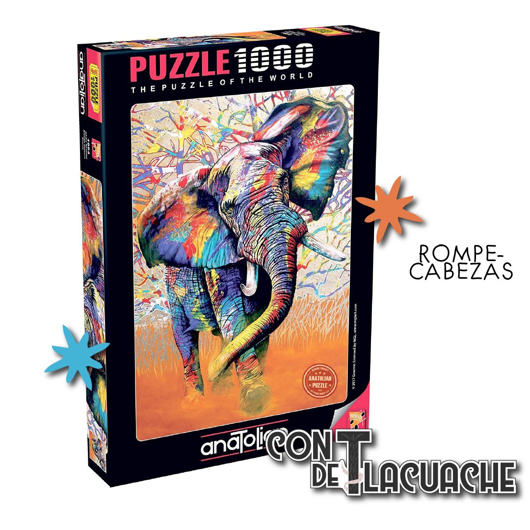 Graeme Stevenson - Colores Africanos (1000pzas) | Anatolian - Con T de Tlacuache - Anatolian