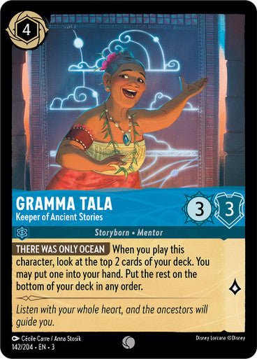 Gramma Tala - Keeper of Ancient Stories (Non - foil) - Con T de Tlacuache - Ravensburger