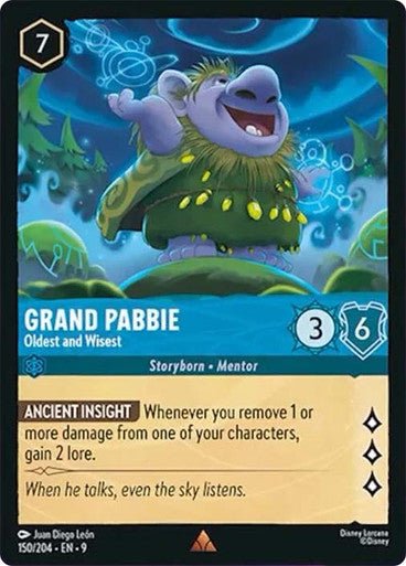 Grand Pabbie - Oldest and Wisest (Non - foil) - Con T de Tlacuache - Ravensburger