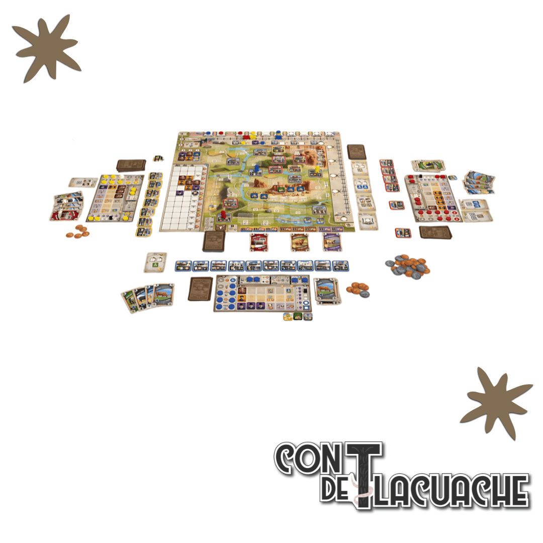 Great Western Trail | Stronghold Games - Con T de Tlacuache - Con T de Tlacuache