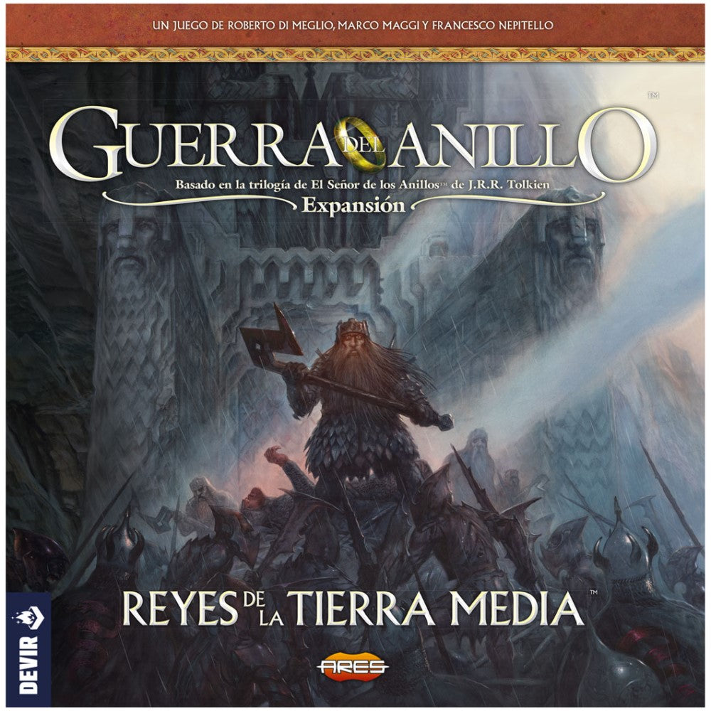 La Guerra del Anillo: Reyes de la Tierra Media – Expansión juego en caja de Devir