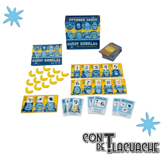 Gussy Gorillas | Bitewing Games - Con T de Tlacuache - Bitewing Games
