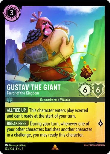 Gustav the Giant - Terror of the Kingdom (Cold Foil) - Con T de Tlacuache - Ravensburger