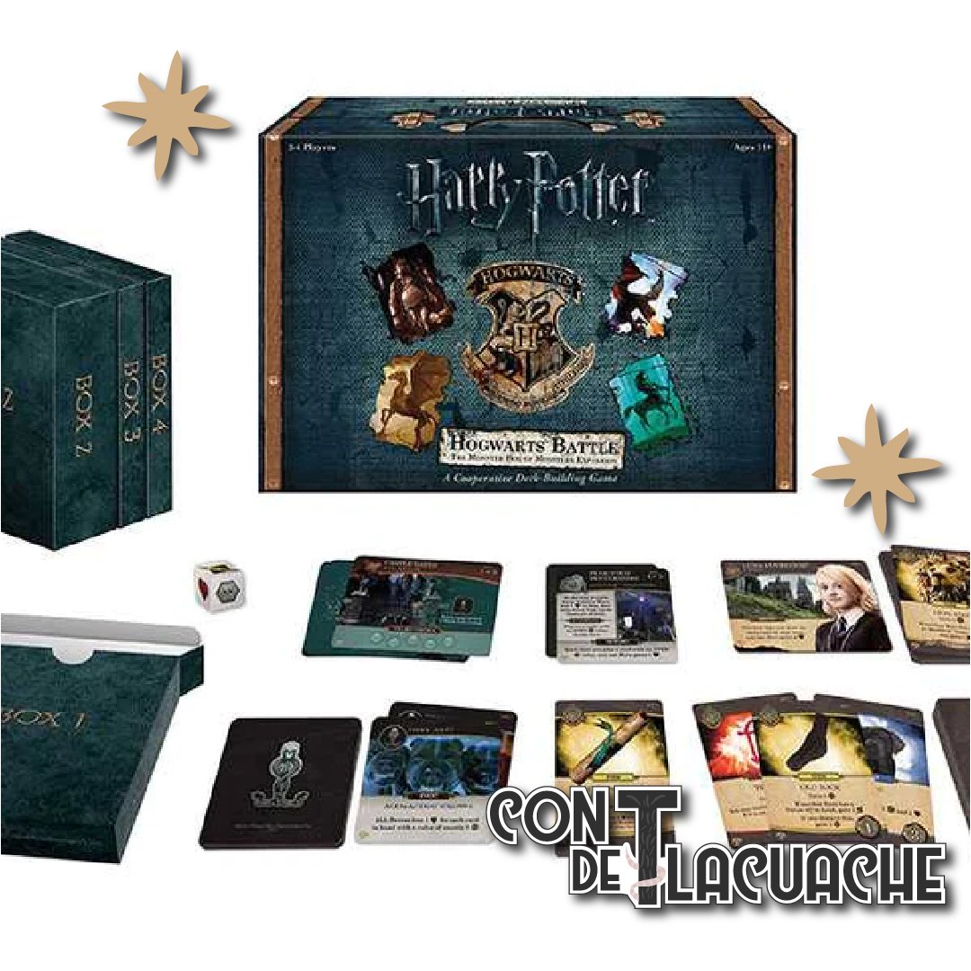 Harry Potter Hogwarts Battle The Monster Box of Monsters | Asmodee - Con T de Tlacuache - Asmodee