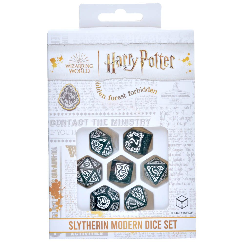 Harry Potter Modern Dice Set | Q Workshop - Con T de Tlacuache - Q Workshop