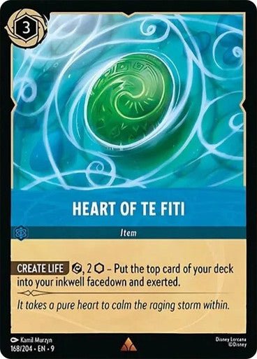Heart of Te Fiti (Non - foil) - Con T de Tlacuache - Ravensburger