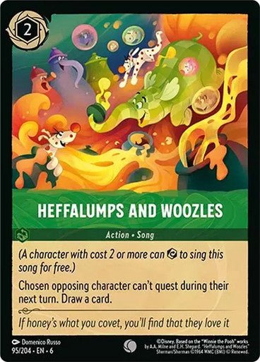 Heffalumps and Woozles ( Non - foil ) - Con T de Tlacuache - Ravensburger