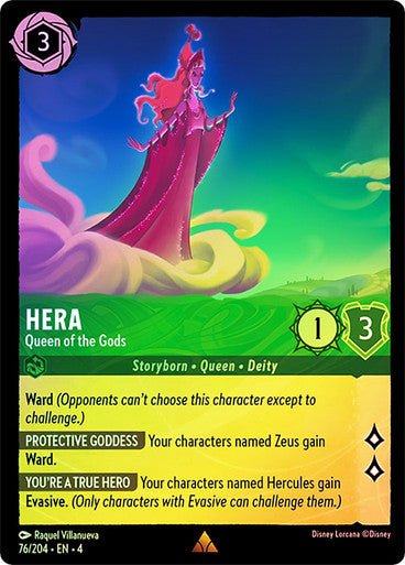 Hera - Queen of the Gods ( Cold Foil ) | Ravesburger - Con T de Tlacuache - Ravensburger