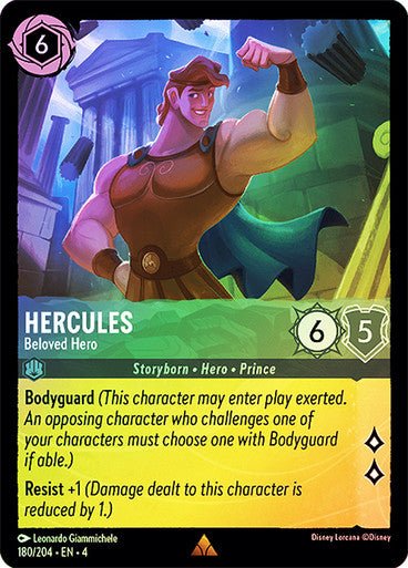 Hercules - Beloved Hero ( Cold Foil ) | Ravesburger - Con T de Tlacuache - Ravensburger
