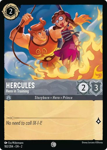 Hercules - Hero in Training (Non - foil) - Con T de Tlacuache - Ravensburger
