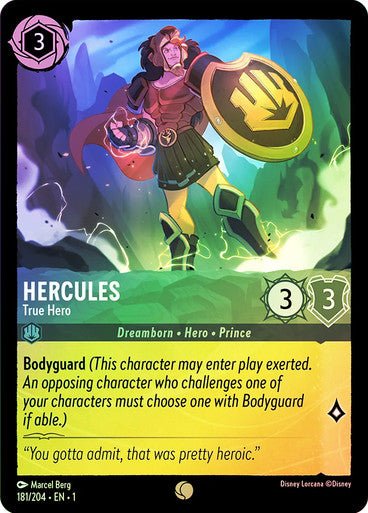 Hercules - True Hero ( Cold Foil ) - Con T de Tlacuache - Ravensburger