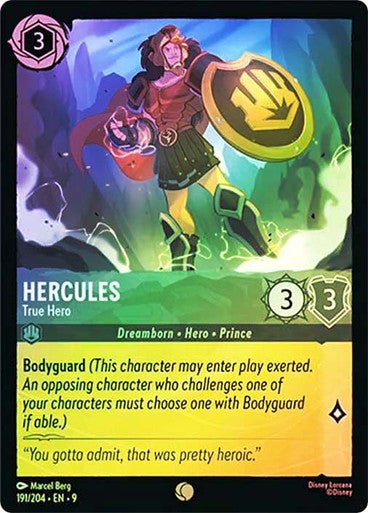 Hercules - True Hero (Cold Foil) - Con T de Tlacuache - Ravensburger