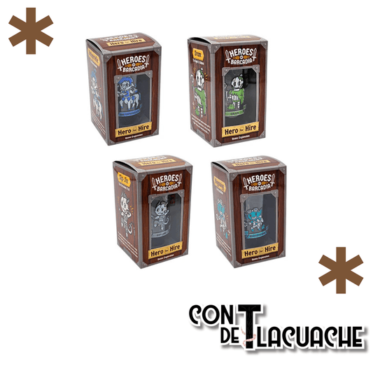 Heroes Barcadia Heroes for Hire Expansion Pack | Rollacrit - Con T de Tlacuache - Rollacrit Corp