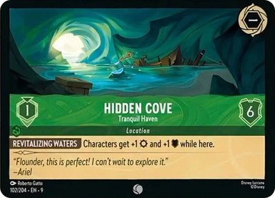 Hidden Cove - Tranquil Haven (Non - foil) - Con T de Tlacuache - Ravensburger