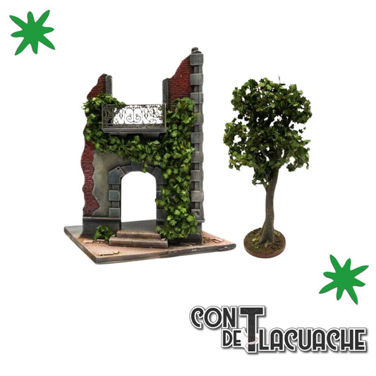 Hiedra modelismo / Ivy sheets - Maple Summer | Green Stuff World - Con T de Tlacuache - Green Stuff World