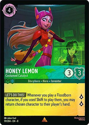Honey Lemon - Costumed Catalyst (Cold Foil) - Con T de Tlacuache - Ravensburger