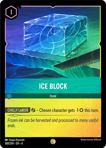 Ice Block ( Cold Foil ) | Ravesburger - Con T de Tlacuache - Ravensburger
