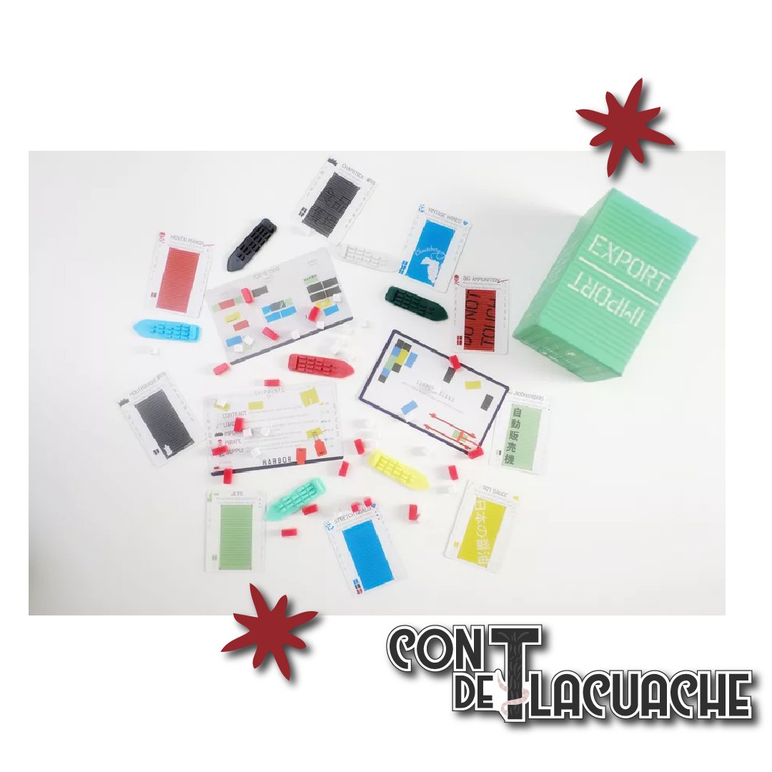 Import / Export | Jordan Draper Games - Con T de Tlacuache - Jordan Draper Games