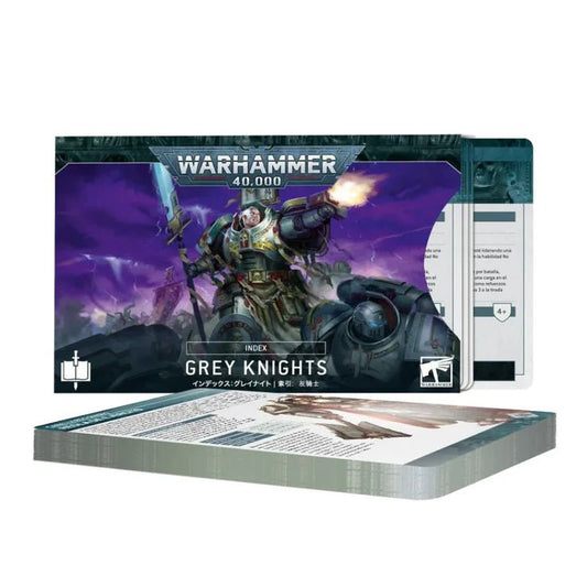 Index Cards Grey Knights | Games Workshop - Con T de Tlacuache - Games Workshop