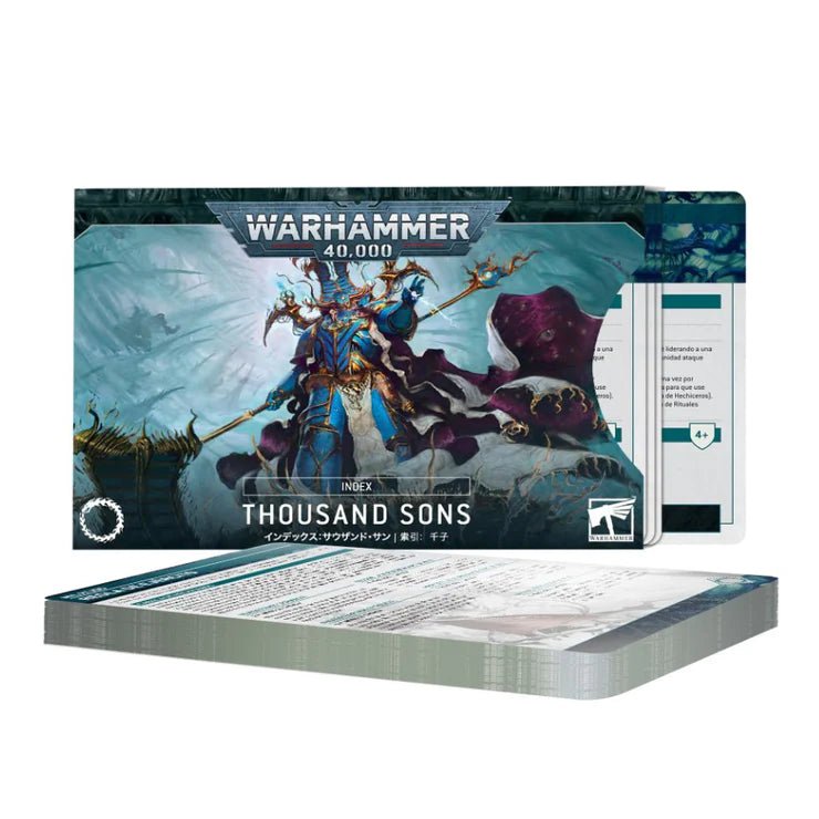 Index Cards Thousand Sons | Games Workshop - Con T de Tlacuache - Games Workshop