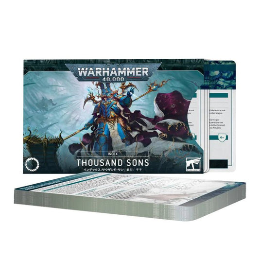Index Cards Thousand Sons | Games Workshop - Con T de Tlacuache - Games Workshop