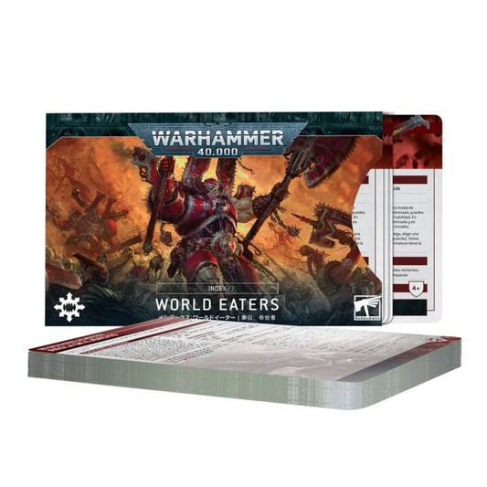 Index Cards World Eaters | Games Workshop - Con T de Tlacuache - Games Workshop