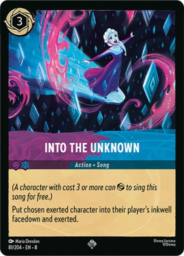 Into the Unknown (Non - foil) - Con T de Tlacuache - Ravensburger