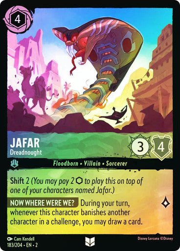Jafar - Dreadnought (Cold Foil) - Con T de Tlacuache - Ravensburger