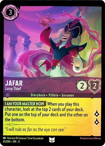 Jafar - Lamp Thief (Cold Foil) - Con T de Tlacuache - Ravensburger