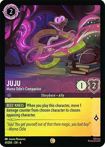 Juju - Mama Odie's Companion ( Cold Foil ) - Con T de Tlacuache - Ravensburger