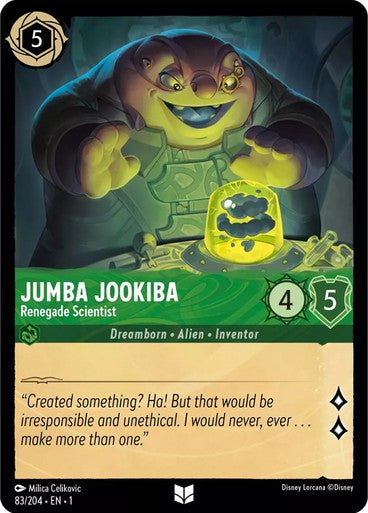Jumba Jookiba - Renegade Scientist ( Non - foil ) - Con T de Tlacuache - Ravensburger
