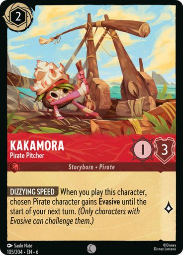 Kakamora - Pirate Pitcher ( Non - foil ) - Con T de Tlacuache - Ravensburger