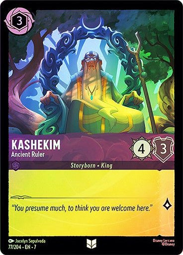 Kashekim - Ancient Ruler (Cold Foil) - Con T de Tlacuache - Ravensburger